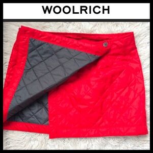 Woolrich Women's Red Quilted Skirt